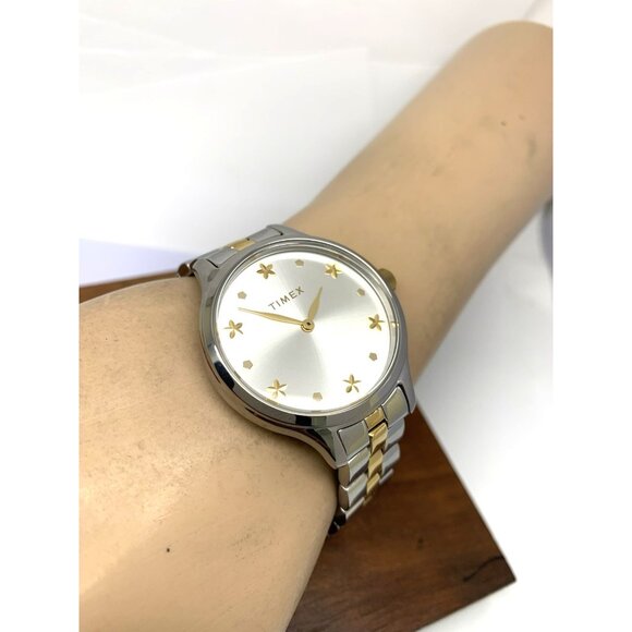 Timex Women\'s Watch TW2V23500 Quartz Silver Dial Two Tone Stainless Steel 36mm main image 4